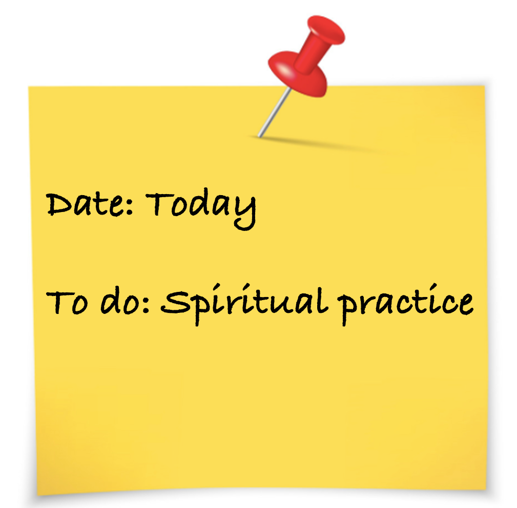 Sticky for spiritual practice